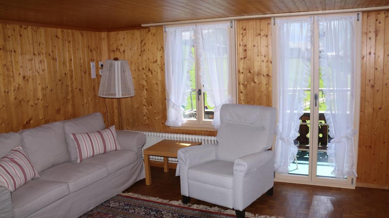 Ferienwohnung Staubbachbänkli Wengen Exterior foto