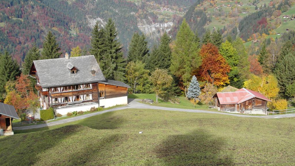 Ferienwohnung Staubbachbänkli Wengen Exterior foto