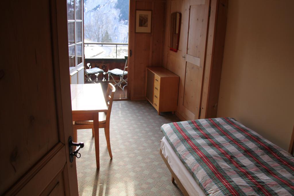 Ferienwohnung Staubbachbänkli Wengen Exterior foto